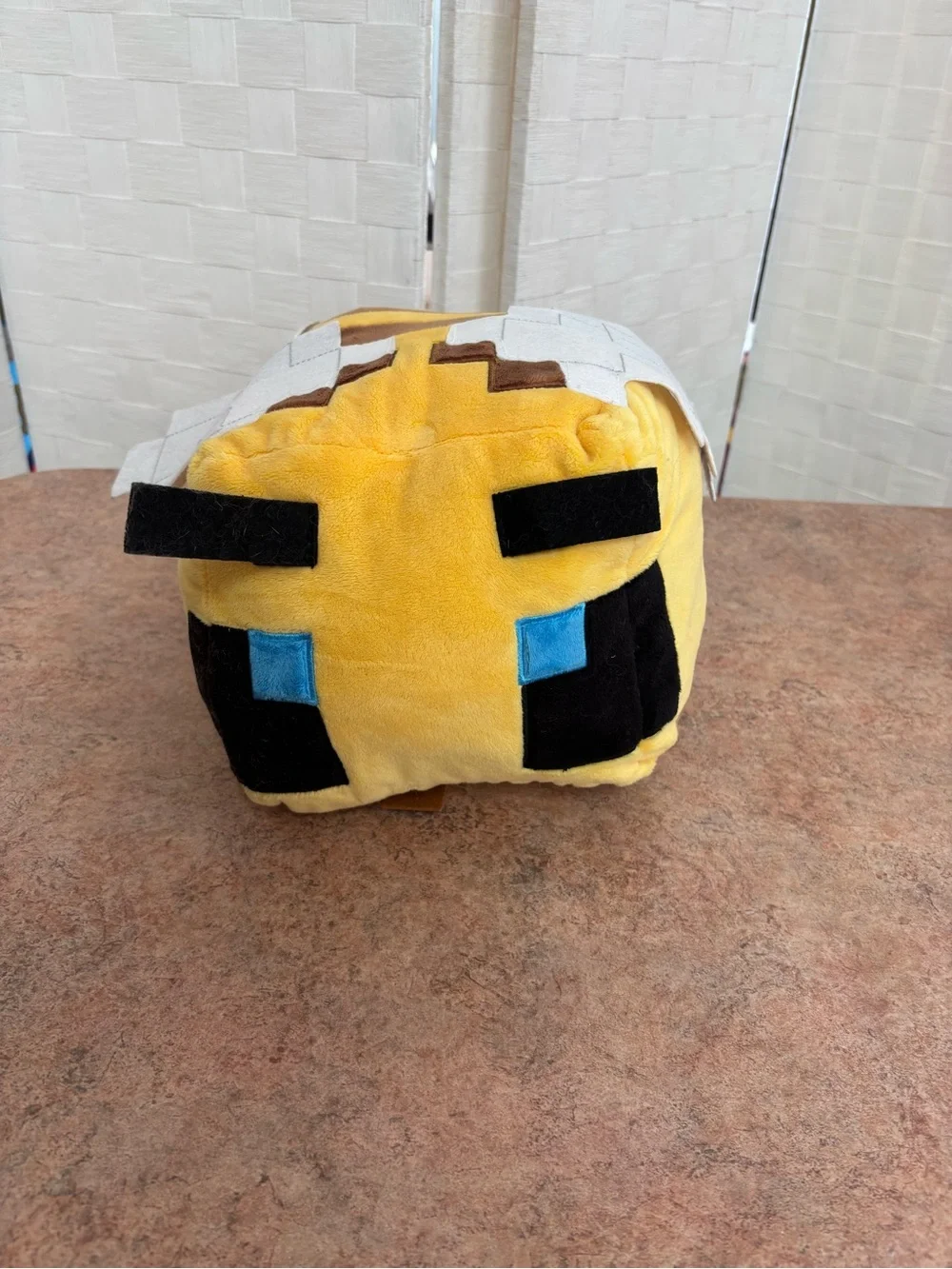 Mojang Minecraft Bee pillow plush